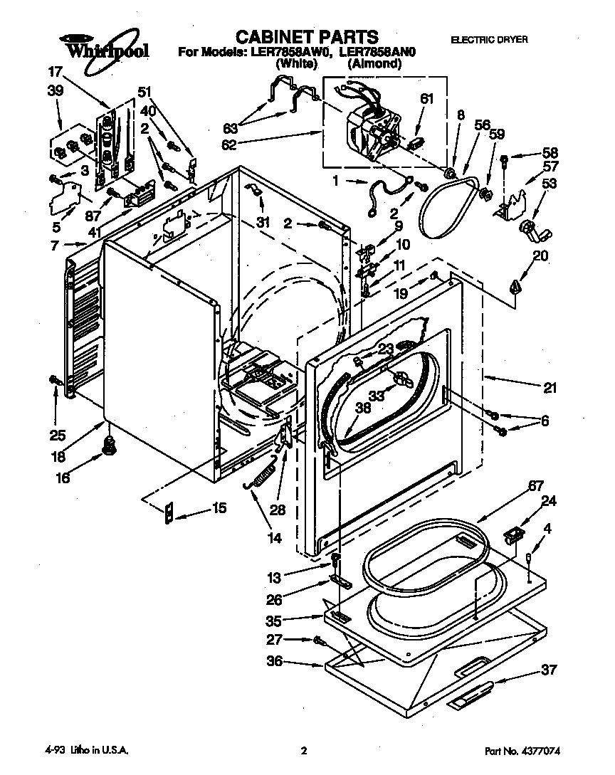 Parts diagram