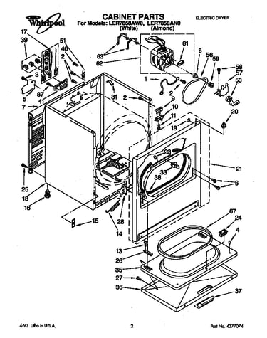 Parts diagram