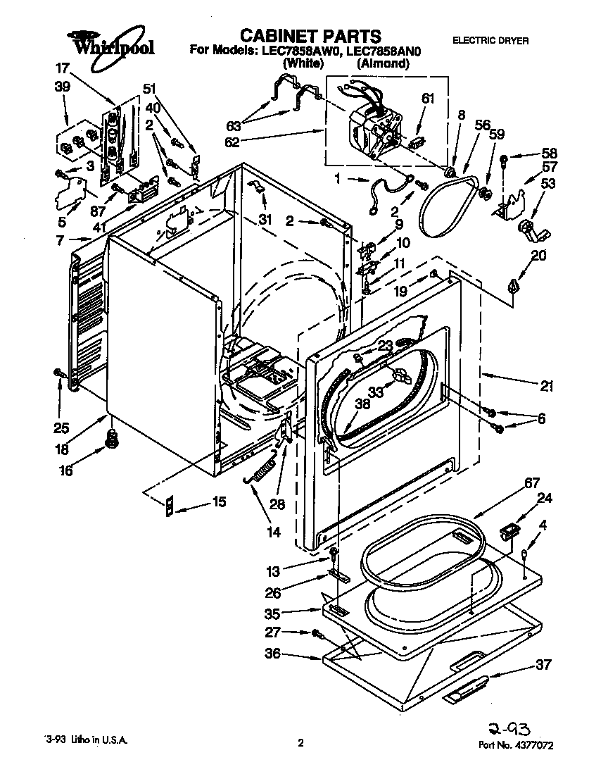 Parts diagram