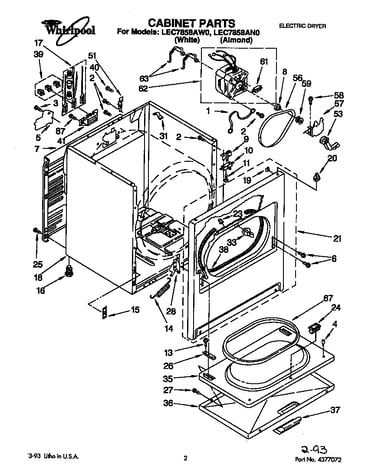 Parts diagram