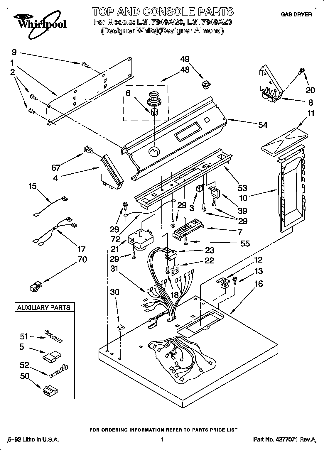 Parts diagram