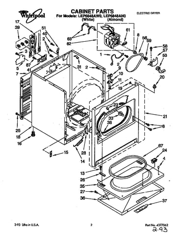 Parts diagram