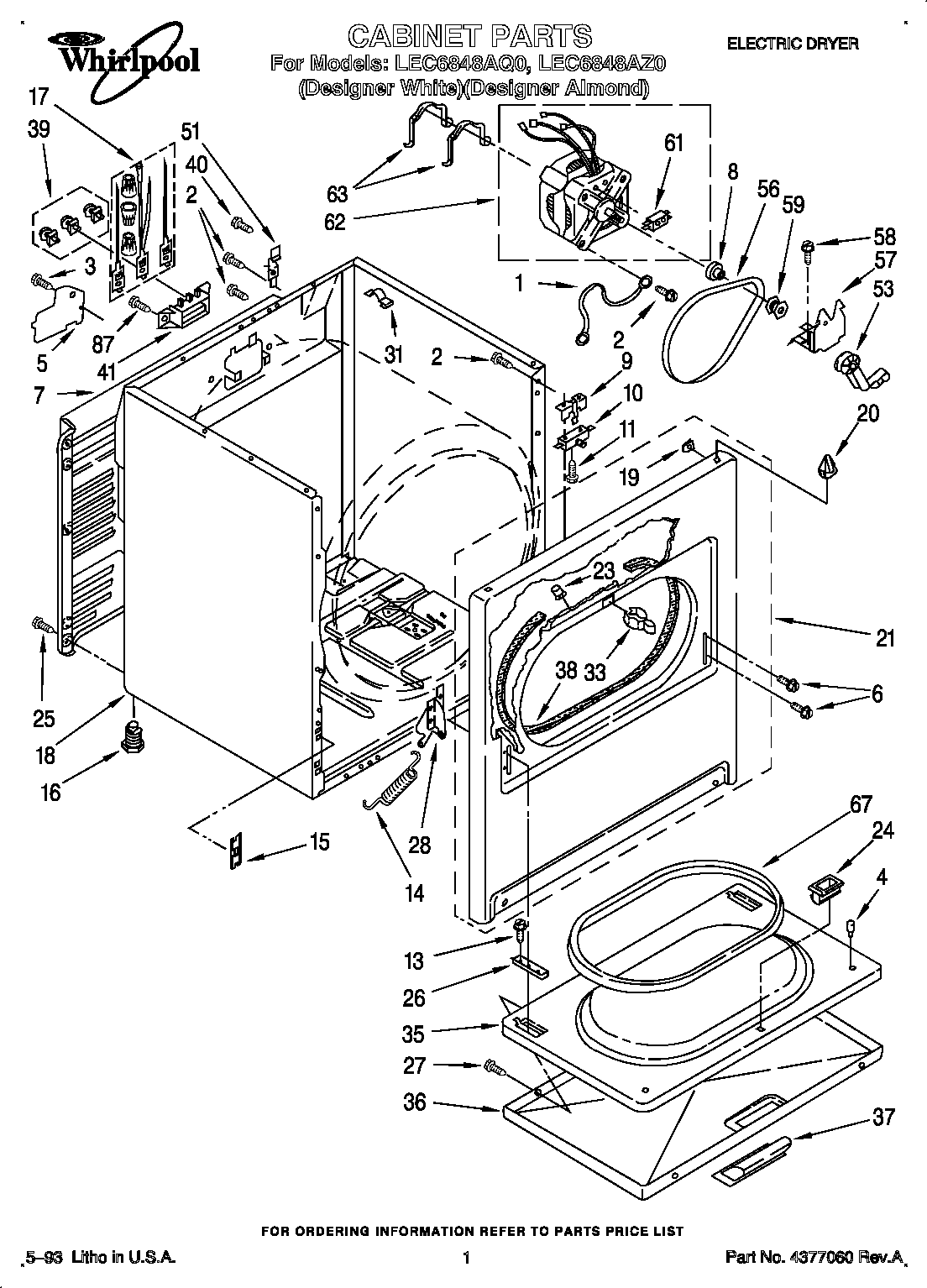 Parts diagram