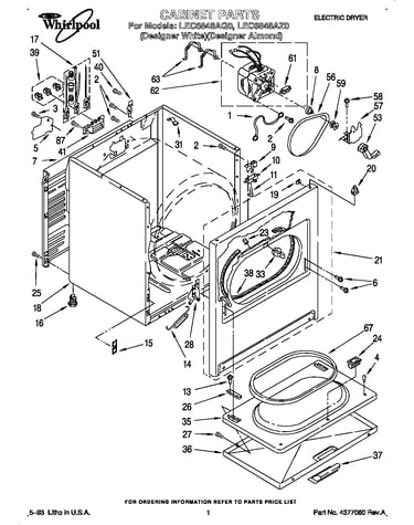 Parts diagram