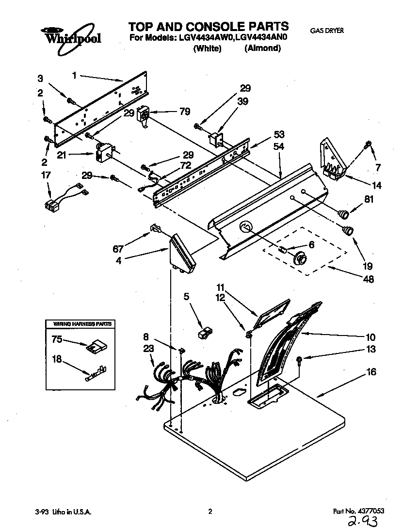 TOP AND CONSOLE