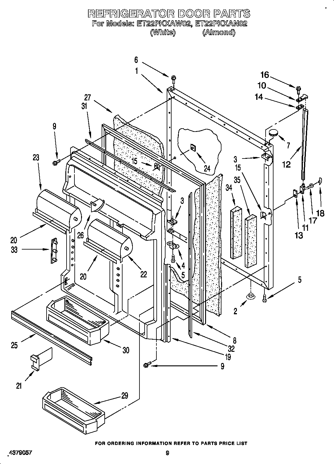Refrigerator door