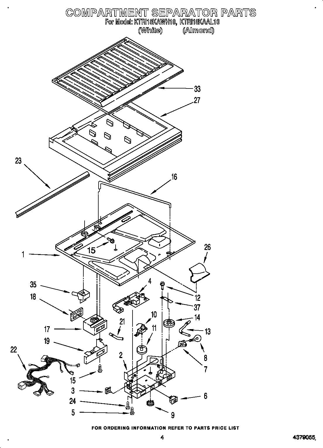 Compartment separator