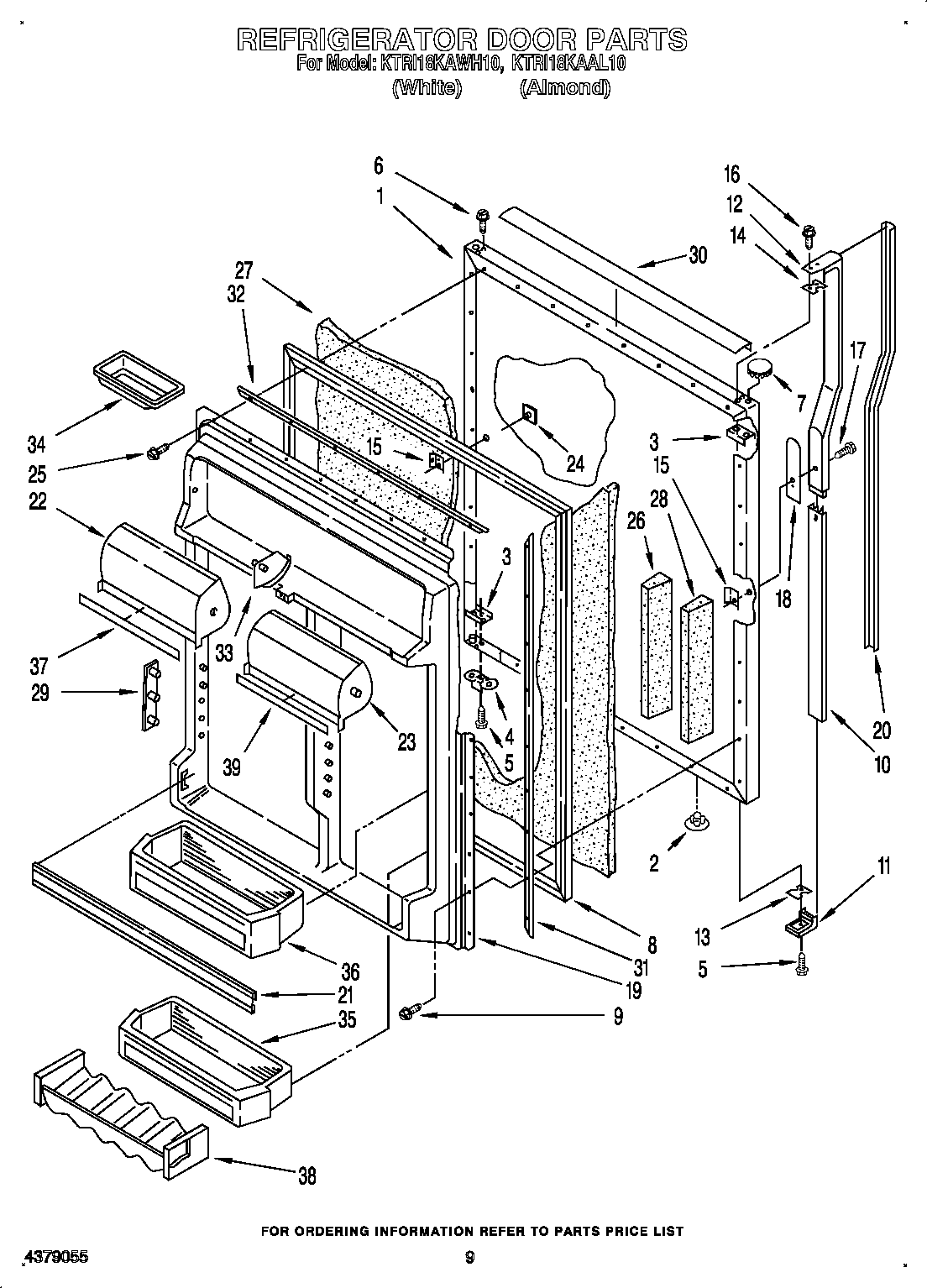 Refrigerator door