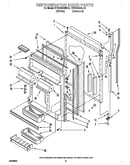 Refrigerator door