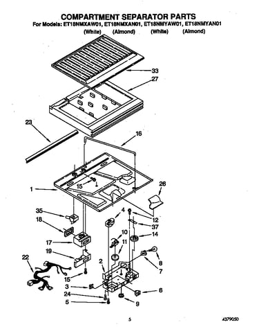 Compartment separator