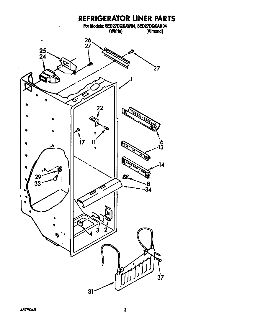 REFRIGERATOR LINER