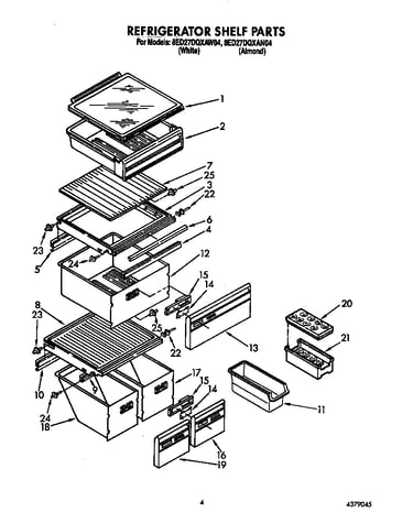 Refrigerator shelf