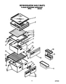 Refrigerator shelf