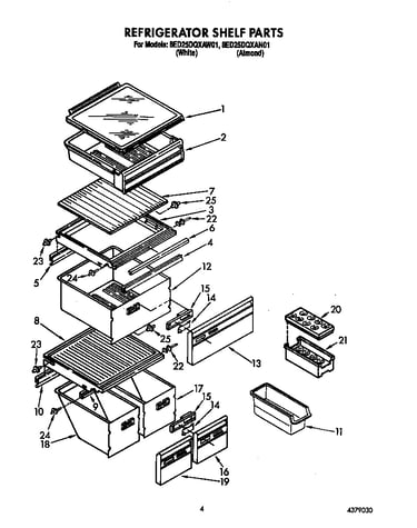 Refrigerator shelf