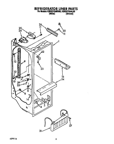 Refrigerator liner