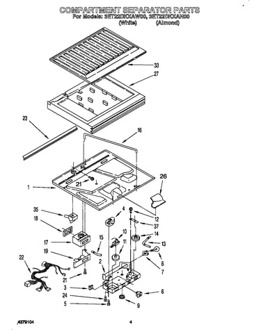 Compartment separator