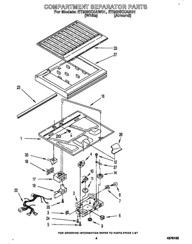 Compartment separator