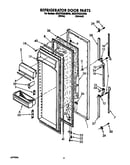 Refrigerator door