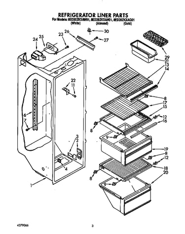 Refrigerator liner