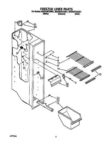 Freezer liner