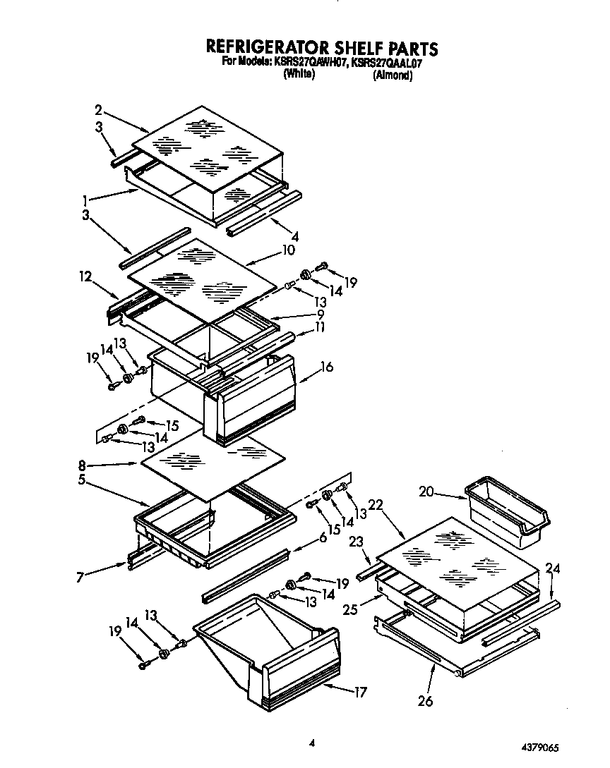 Refrigerator shelf