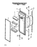 Refrigerator door