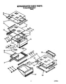 Refrigerator shelf