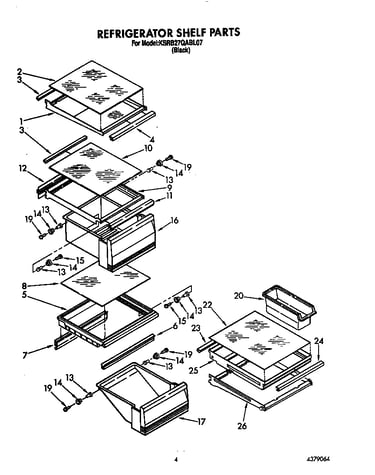 Refrigerator shelf