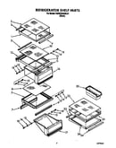 Refrigerator shelf