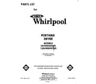 Whirlpool 1LE4900XKW0  diagram