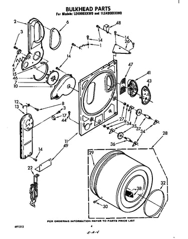 Parts diagram