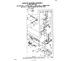 Whirlpool LG5531XKW0 688639 burner assembly diagram