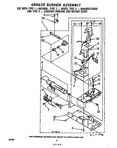 688639 burner