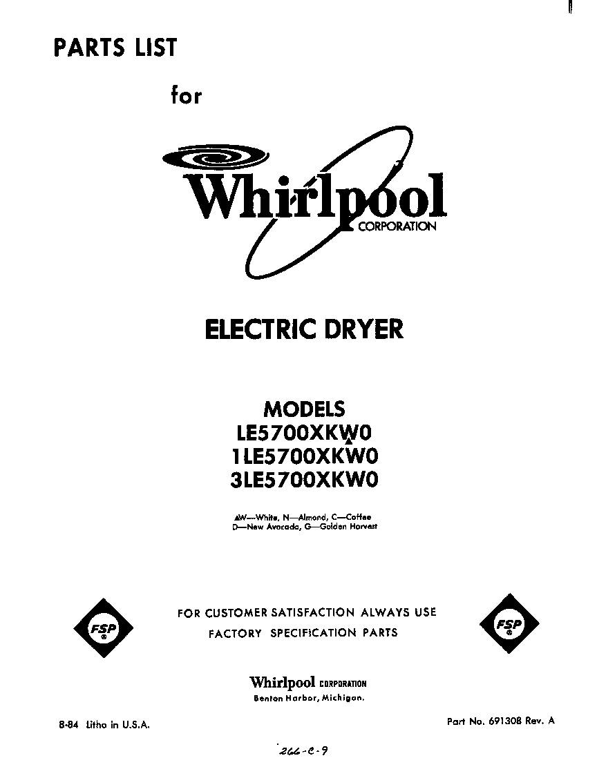 Parts diagram