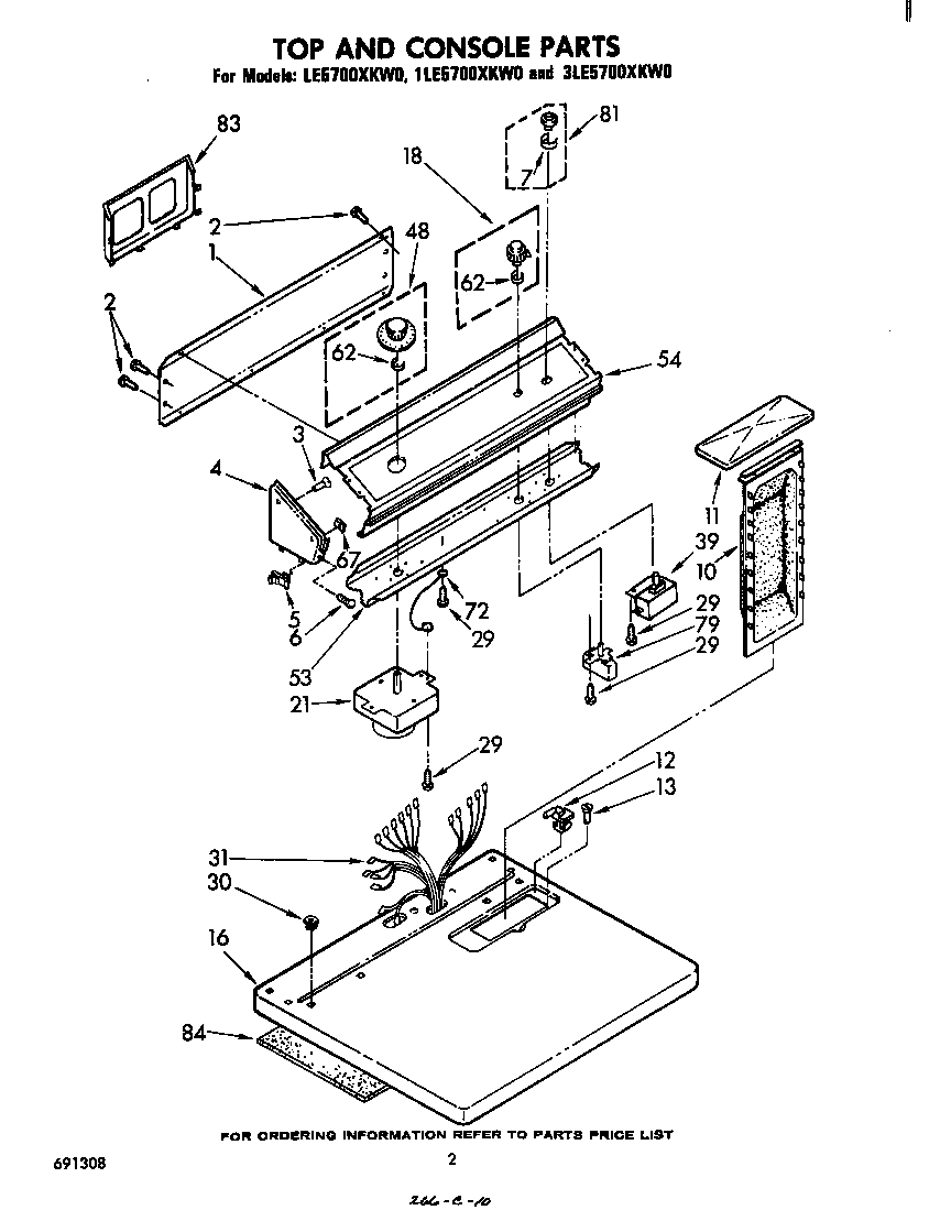 Parts diagram