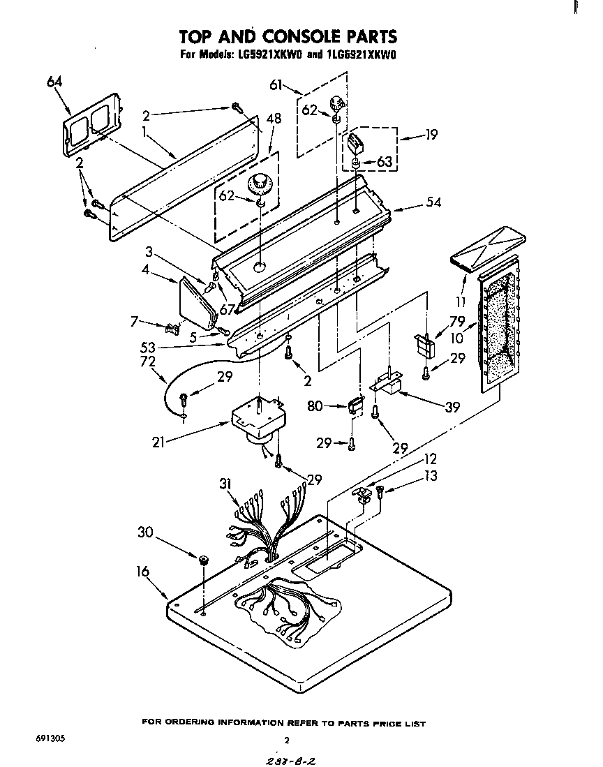 TOP AND CONSOLE