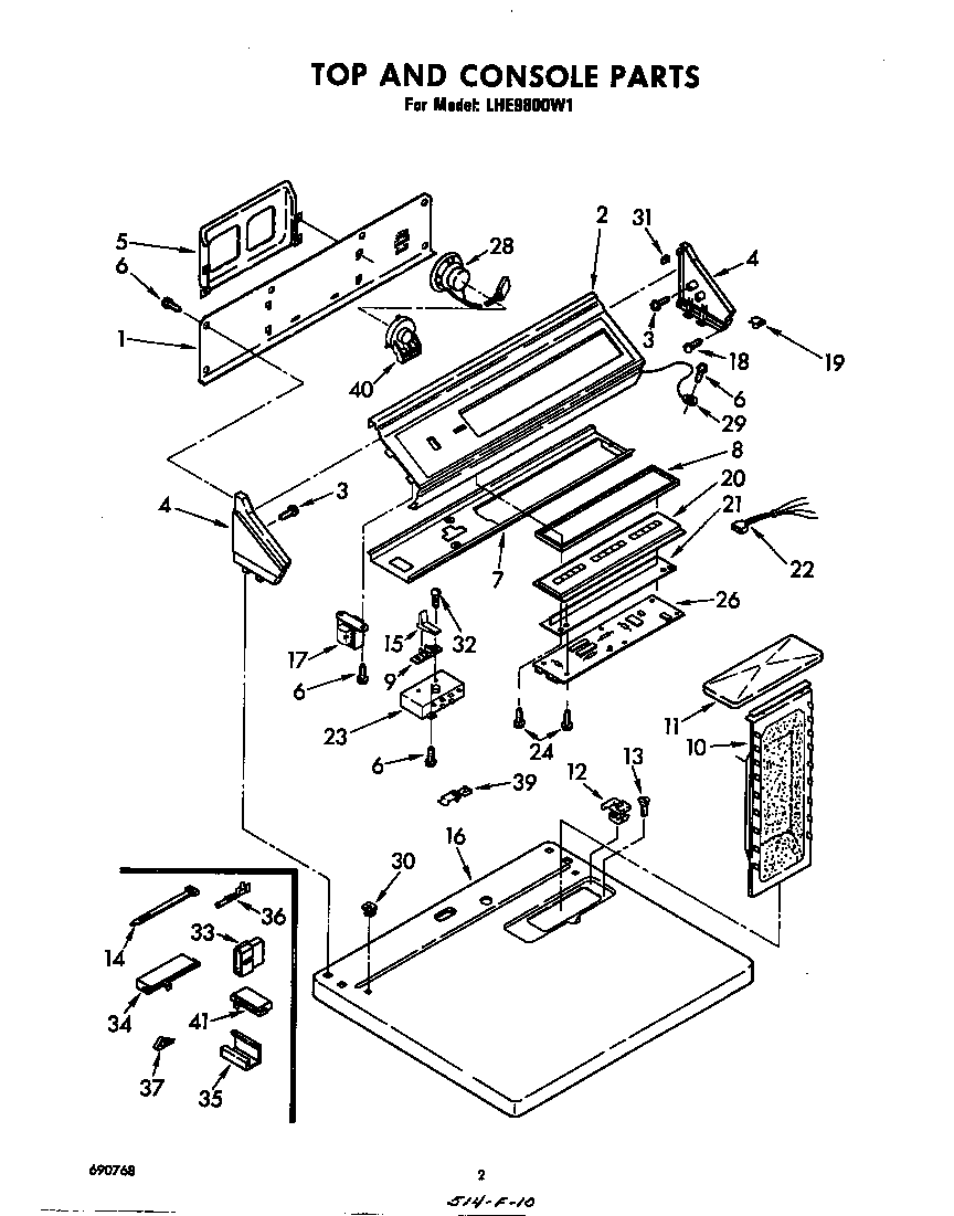 Parts diagram