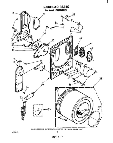 Parts diagram