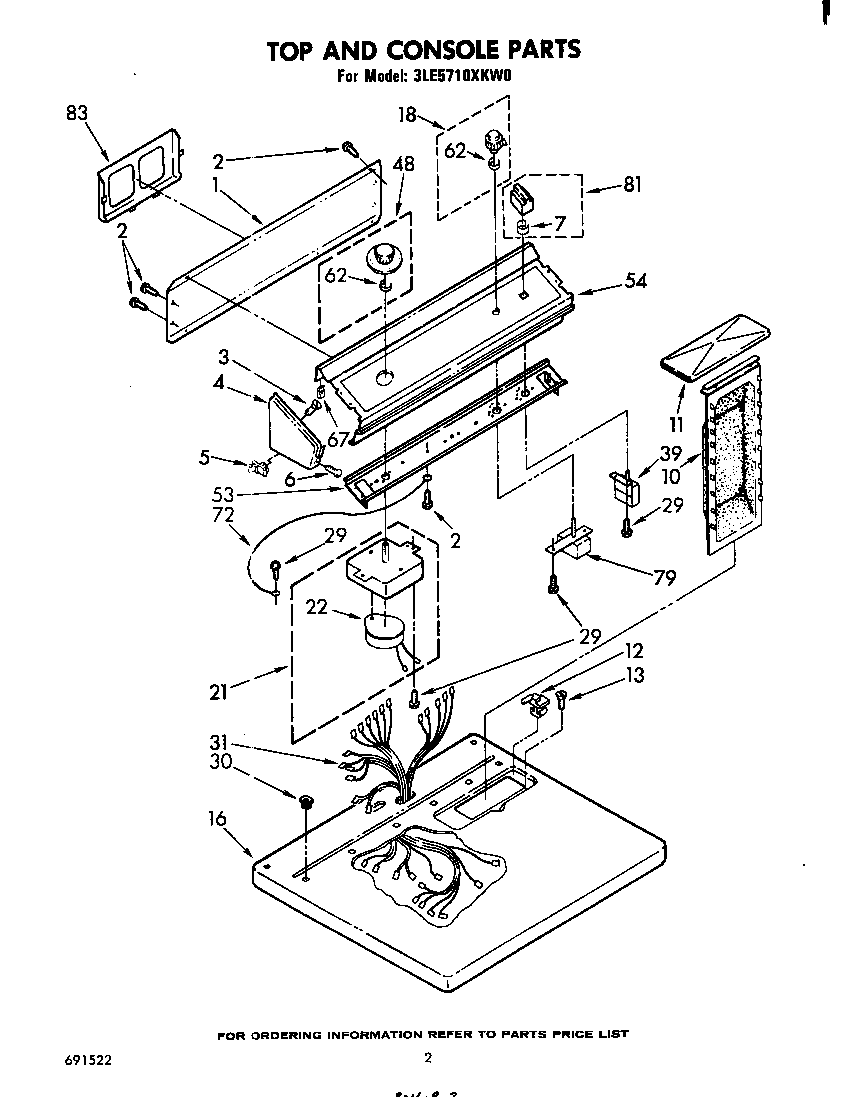 Parts diagram