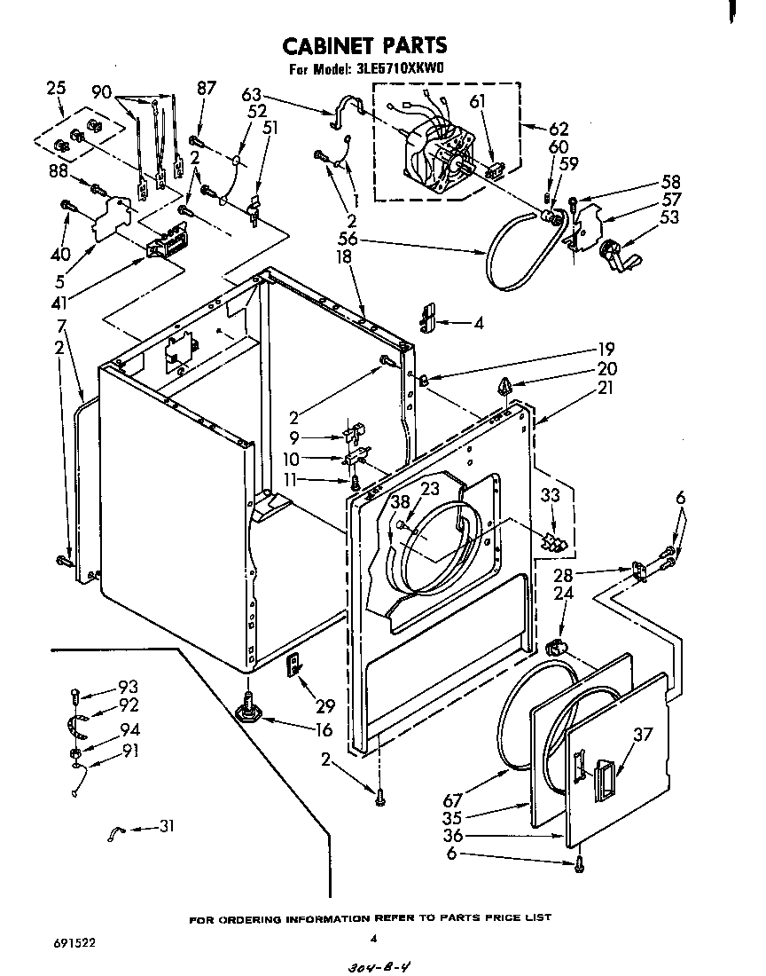 Parts diagram