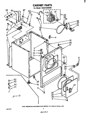 Parts diagram