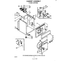 Whirlpool LG5781XKW0 cabinet diagram
