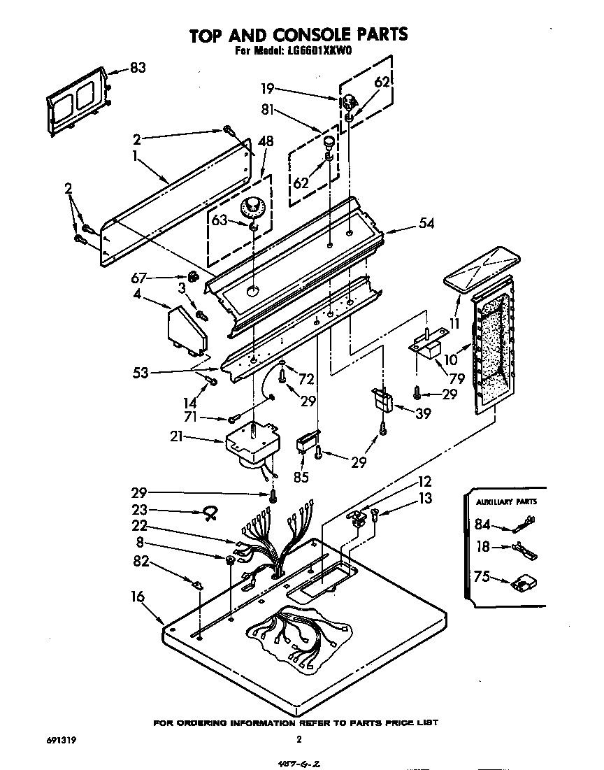 TOP AND CONSOLE