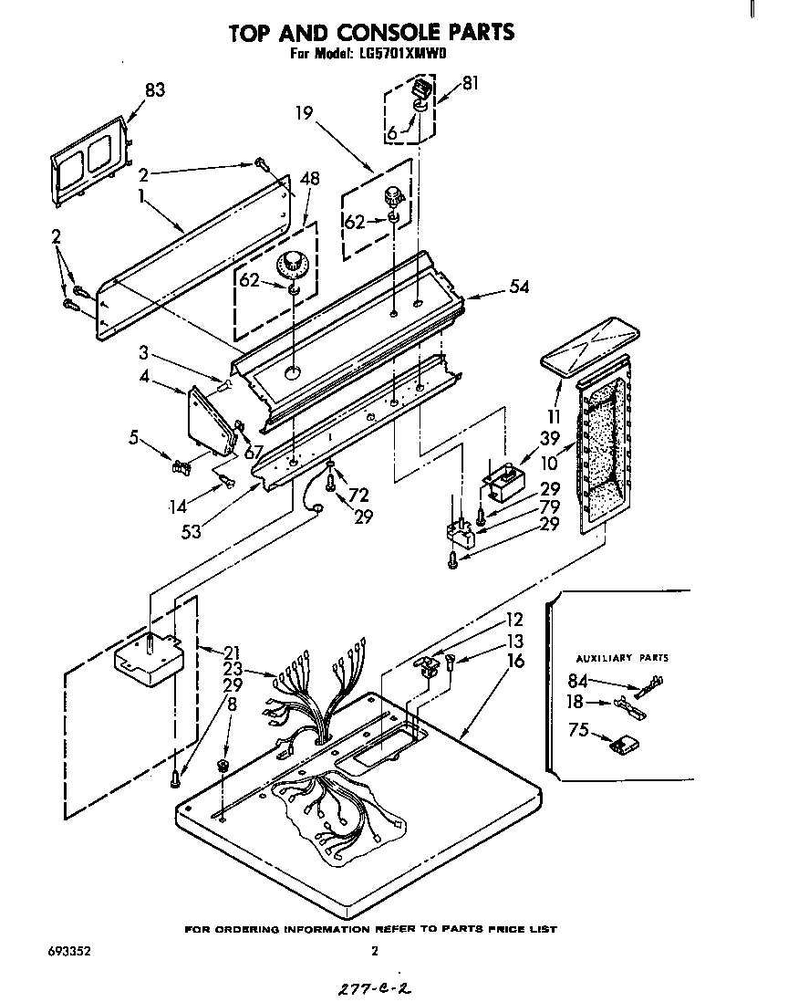 TOP AND CONSOLE