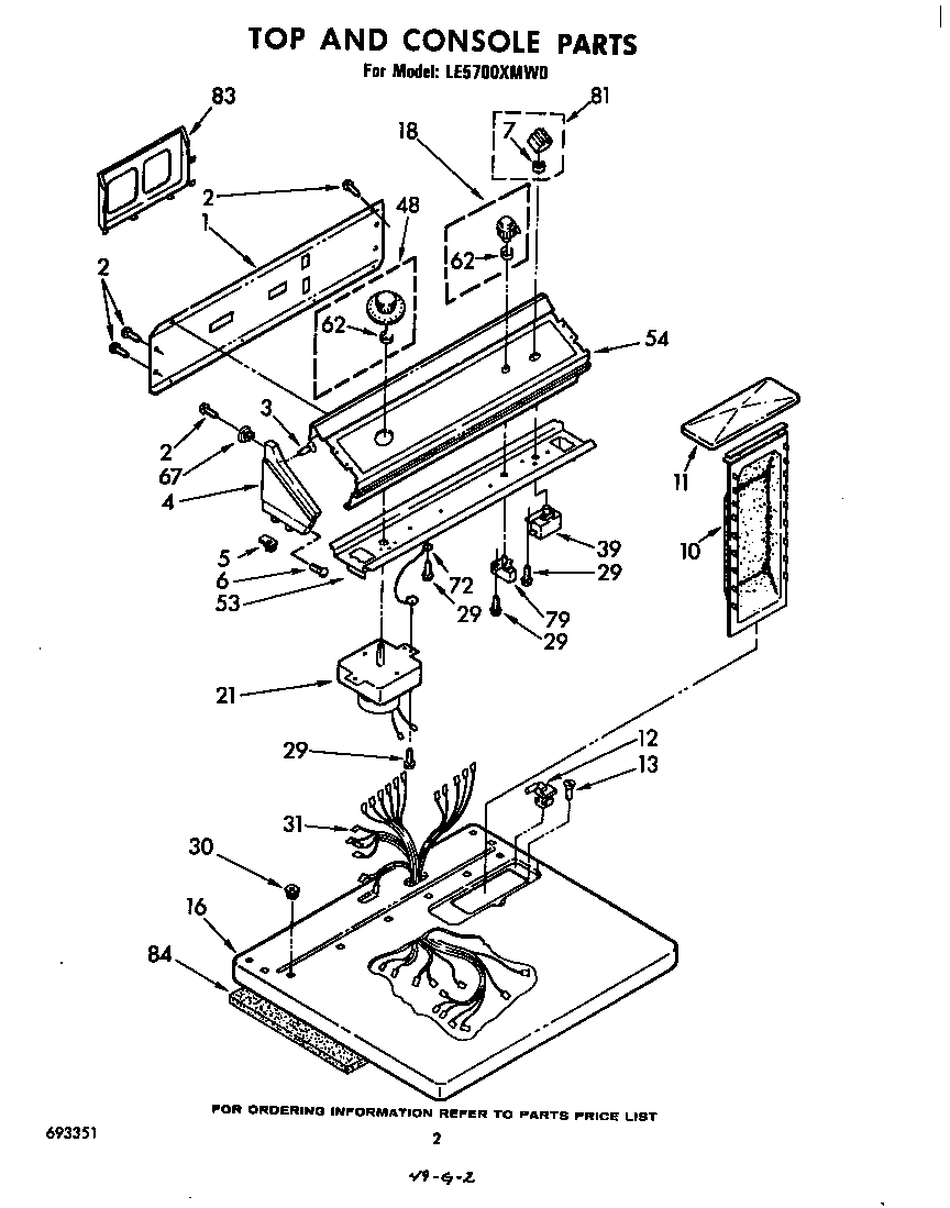 Parts diagram