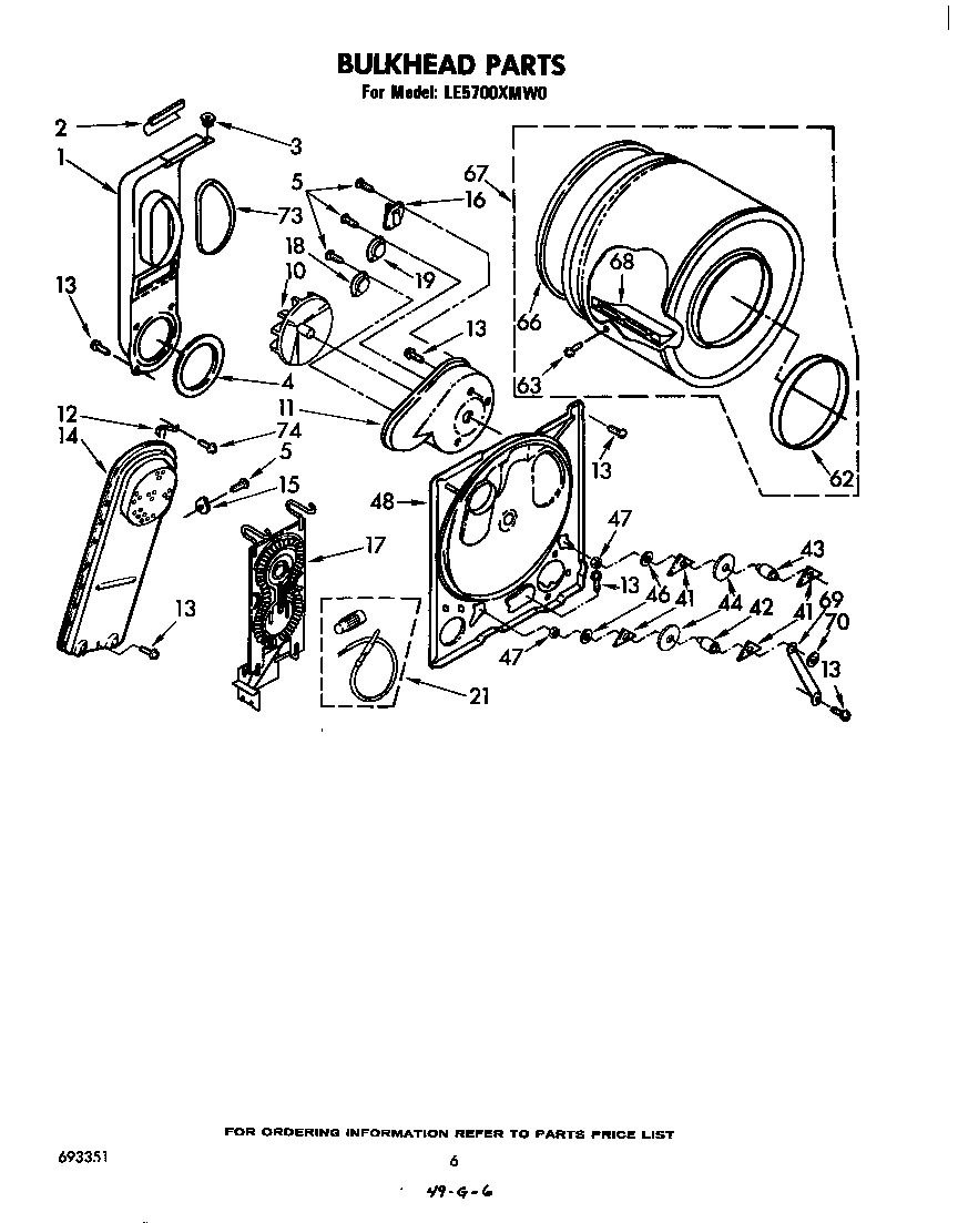 Parts diagram