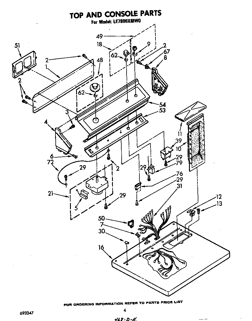 Parts diagram