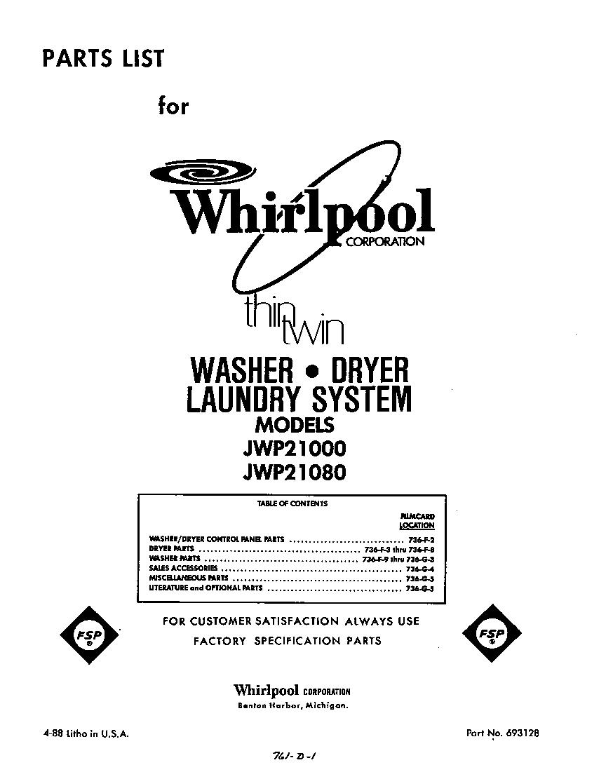 Front cover