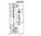 Whirlpool JWP21000 gearcase diagram