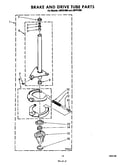 Brake and drive tube